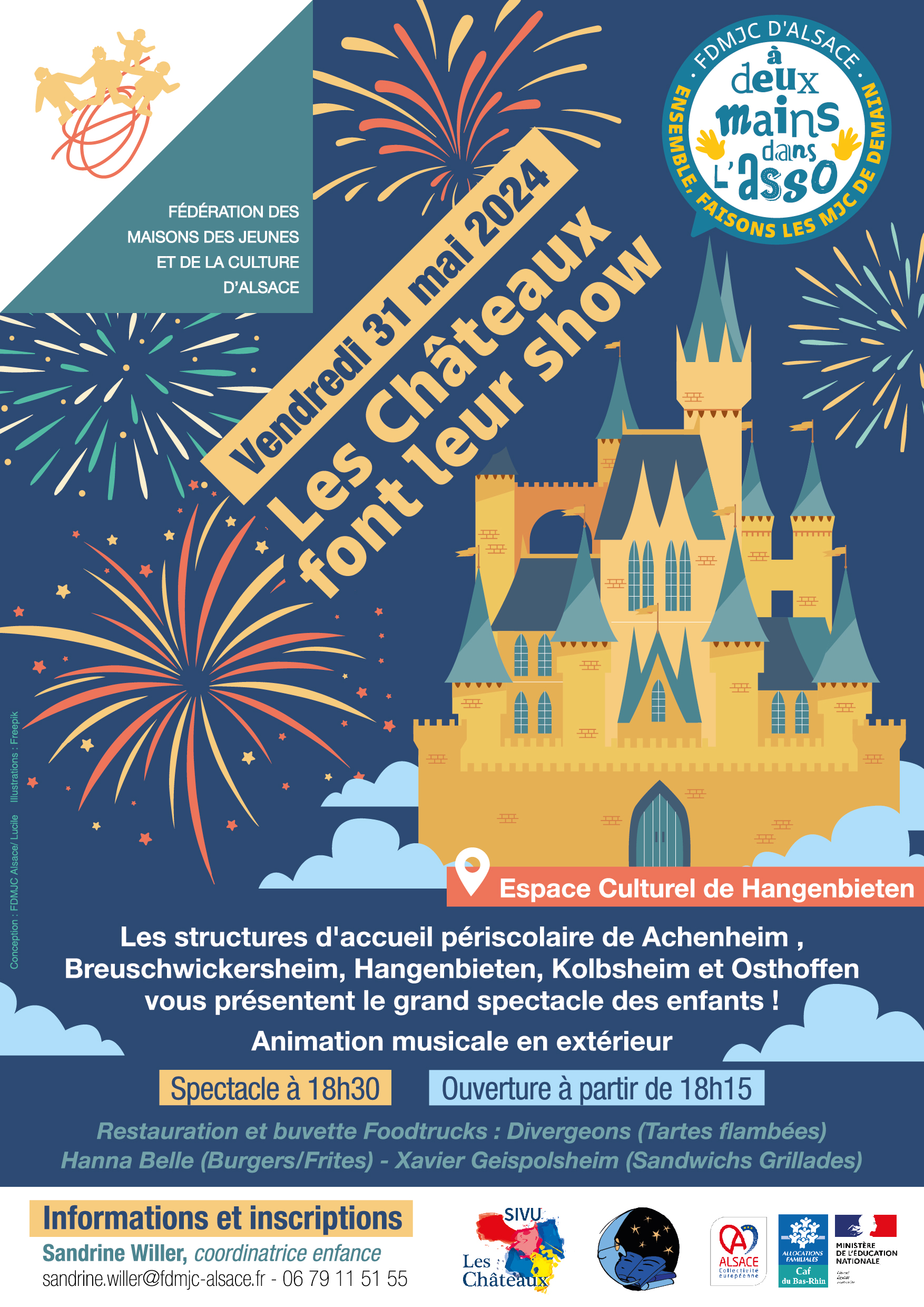 Soirée périscolaires du SIVU LES CHATEAUX - Mairie de Hangenbieten